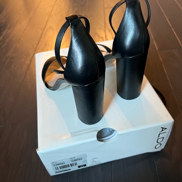 NEW Aldo Margaree Black Heels - Picture 2 of 5